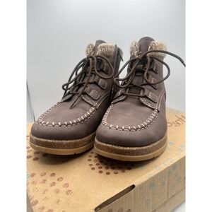 Eurosoft Sofft Lorelei Ankle Boots 6.5 Booties Women's Shoes Brown Hiking Winter